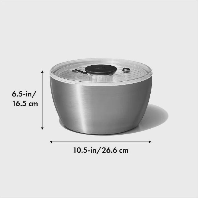 Steel Salad Spinner