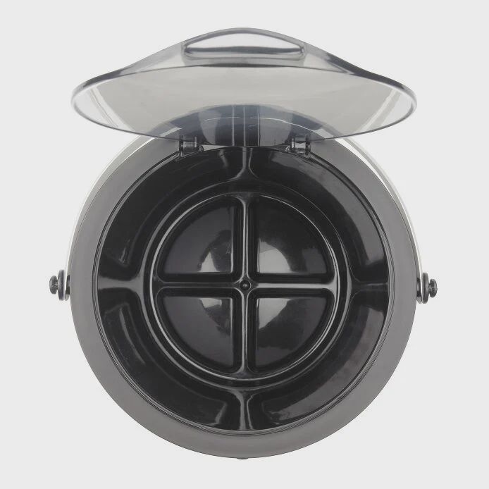Steel Ice Bucket &amp; Tong Set