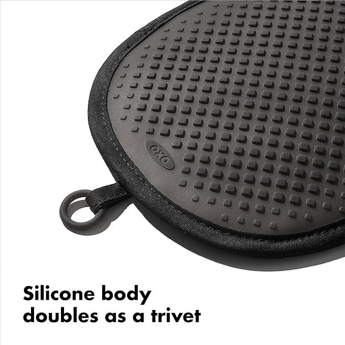 Silicone Pot Holder - Black