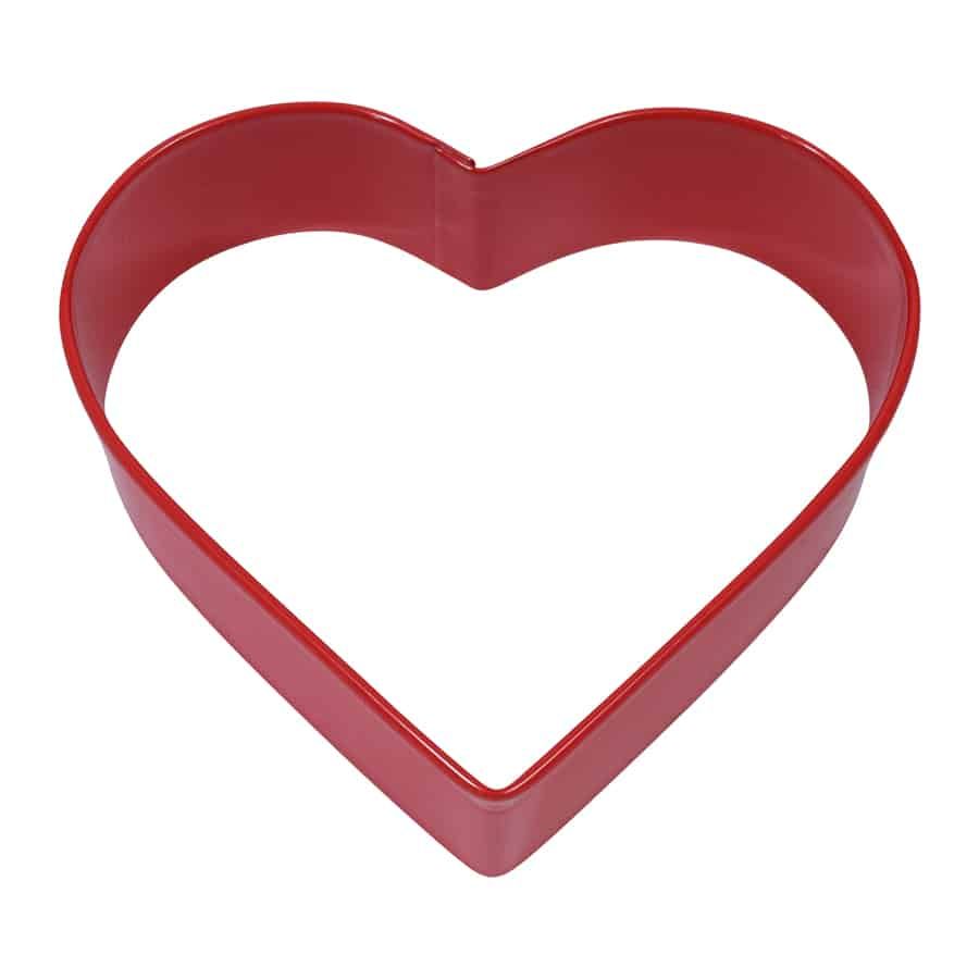 Heart Cookie Cutter - red polyresin Heart Cookie Cutter - red polyresin