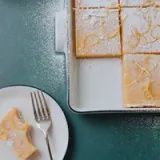 Baking Slab blue rim