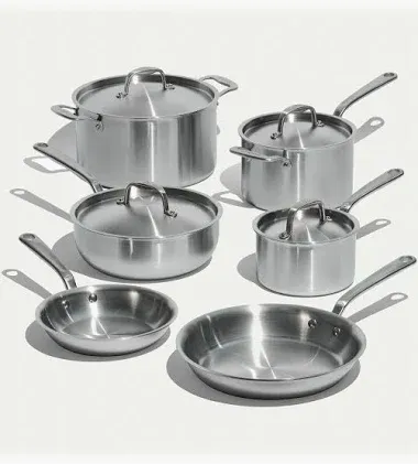10 Pc. Stainless Steel Cookware Set