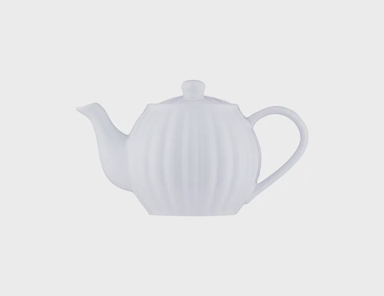 2 Cup Teapot - White