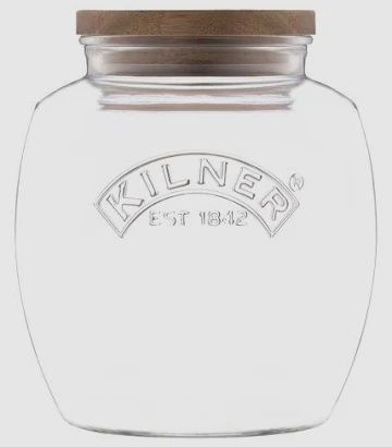 68oz universal Storage Jar w/wooden lid