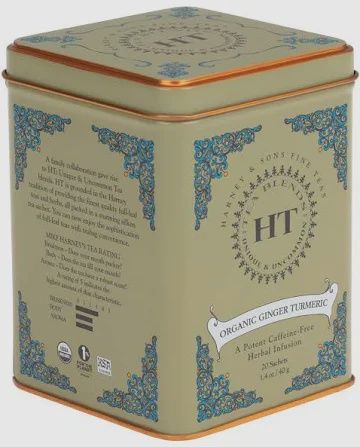 Organic Ginger Turmeric Herbal Tea