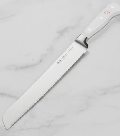 Classic White 9" Bread Knife
