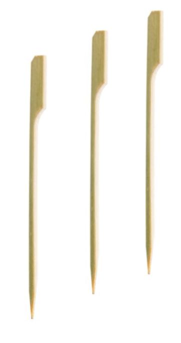 7" Bamboo Flat Skewers - 100 pc