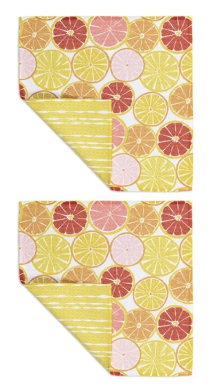Citrus Splash Dish Cloth (Set of 2)