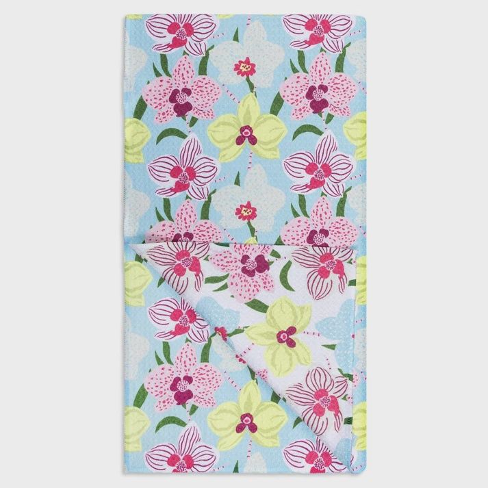Orchids Dish Towel
