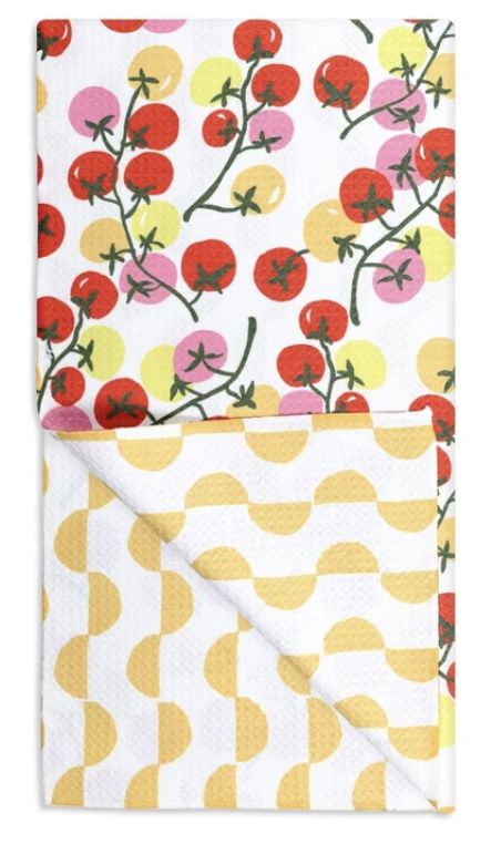 Cherry Tomatoes Dish Towel