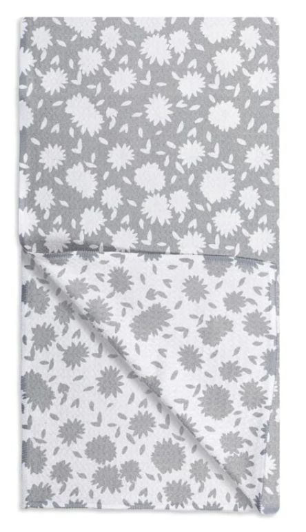 Aster Gray  Dish Towel
