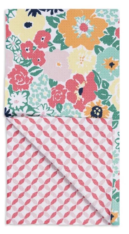 Clubhouse Floral Dish Towel
