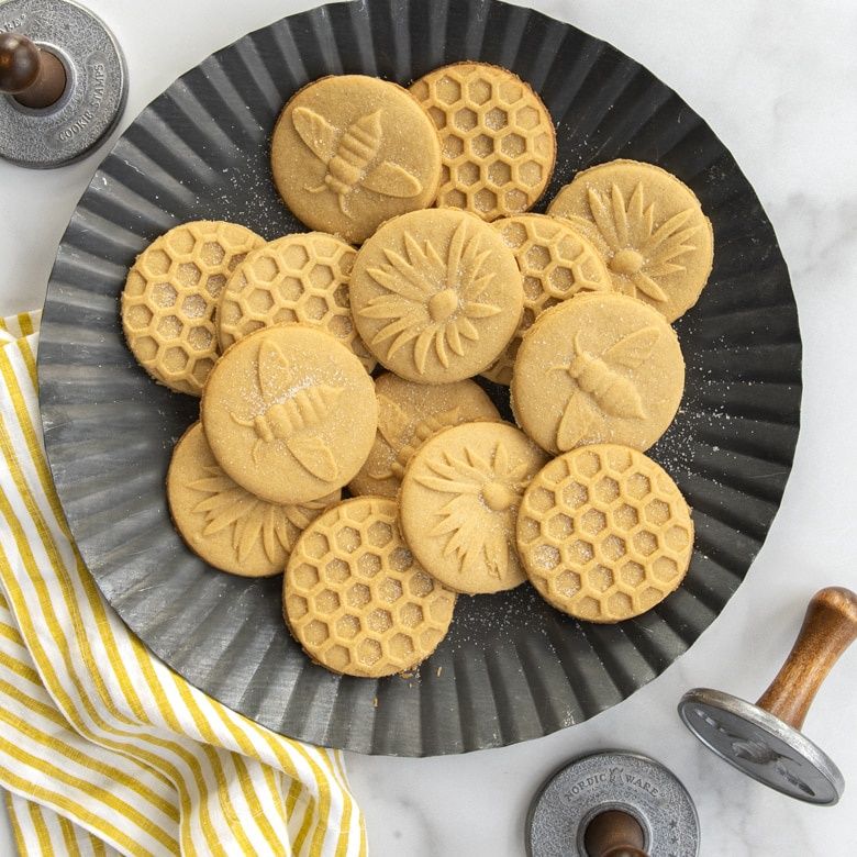 Honey Bee Heirloom Cookie Stamps