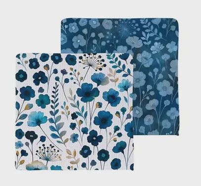 VivaStyle - Gilded Meadow Quick Dry Dish Cloth - Set of 3