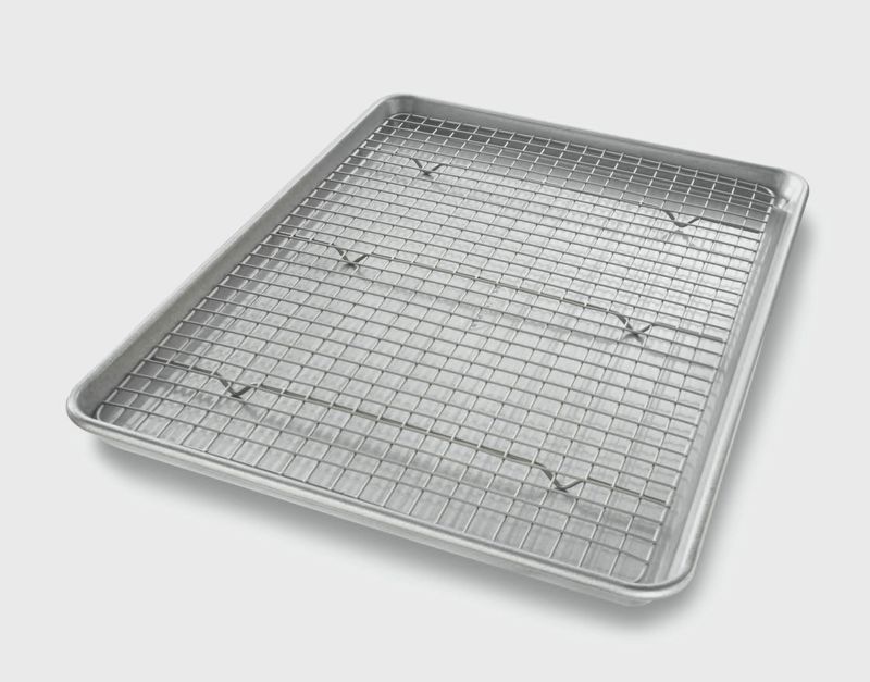 Baking Pan &amp; Rack Set (Half Sheet)