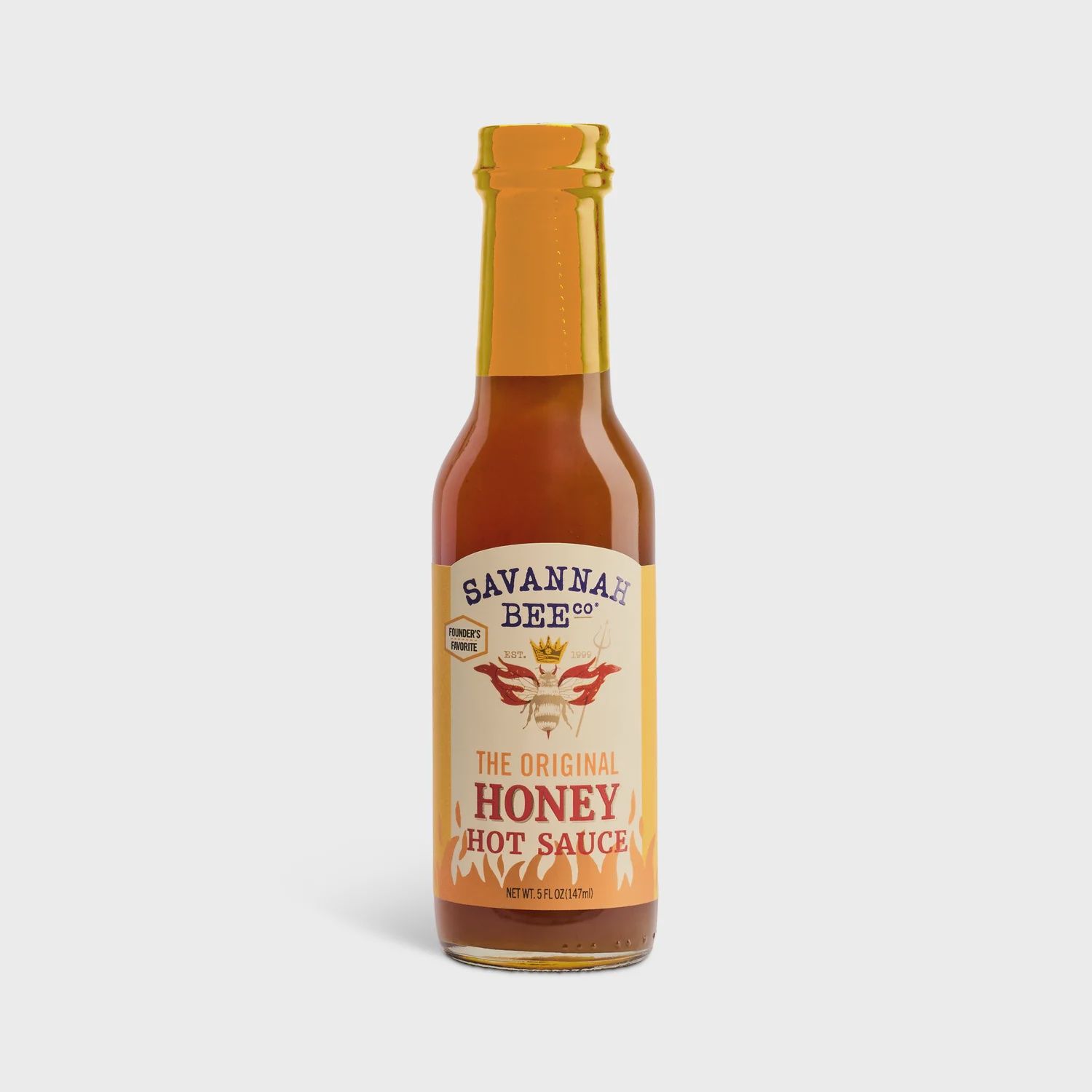 Honey Hot Sauce Scotch Bonnet 5 oz.