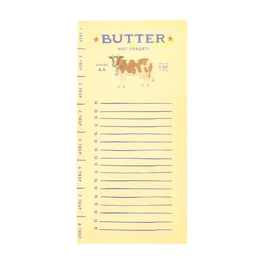 Butter Not Forget Market Pad