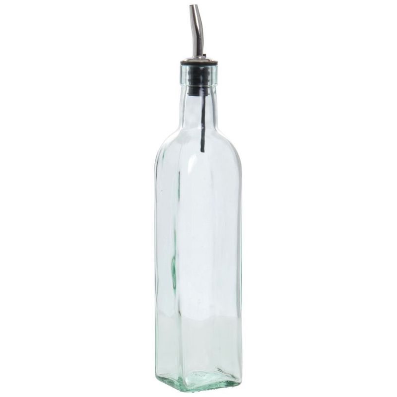 Green Tinted Oil Bottle 16 oz