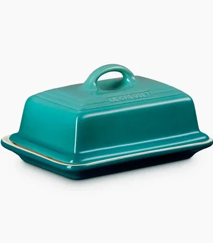 Butter Dish, 6", Bleu Riviera