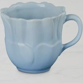 Petal Mug, Coastal Blue