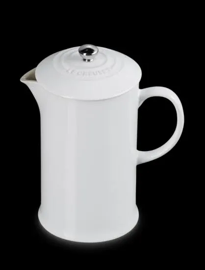 Coffee Pot&amp;Press 34oz - White