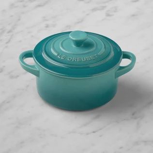 Classic Mini Round Cocotte - Bleu Riviera