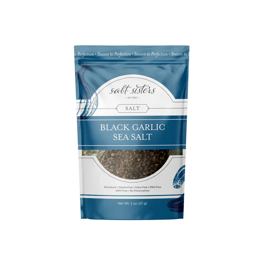 Black Garlic Sea Salt
