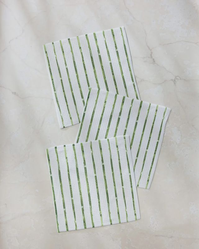 Greenhouse Stripe Dishcloth Set