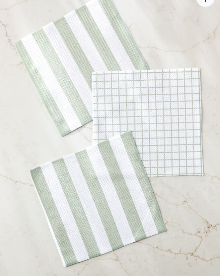 Sweet Mint Dishcloth Set