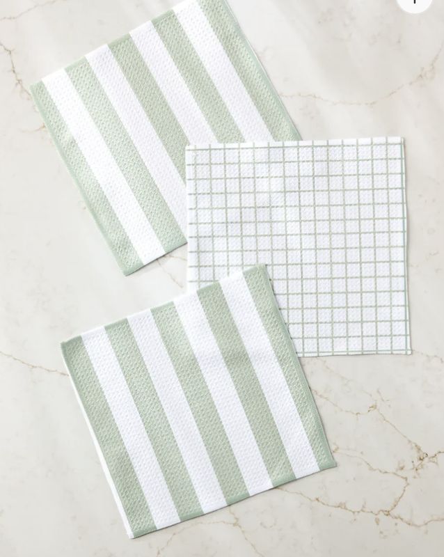 Sweet Mint Dishcloth Set
