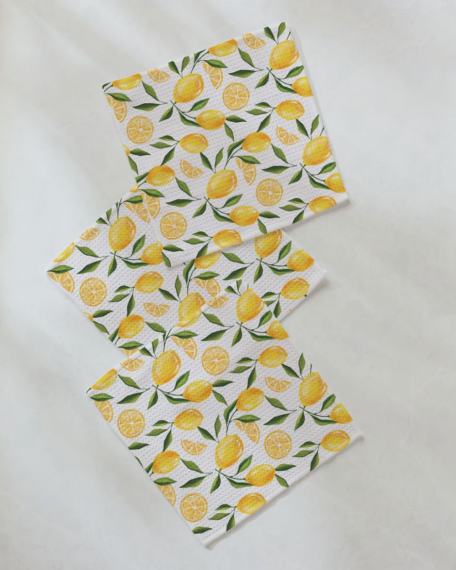 Limoncello Dishcloth Set