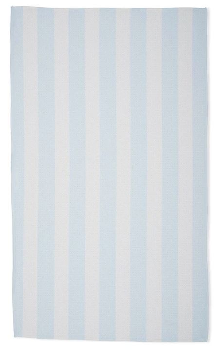Summer Bold Blue Tea Towel