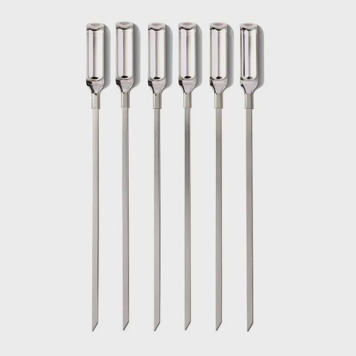 13 in Grilling Skewers - Set of 6