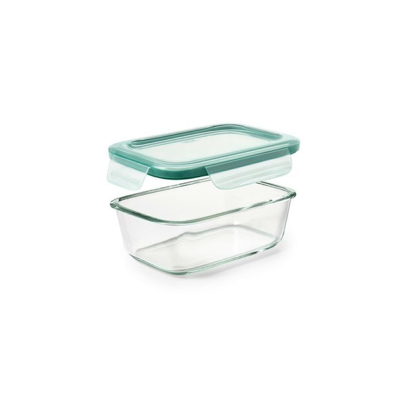 Smart Seal Glass 3.5 Cup Rectangle Container