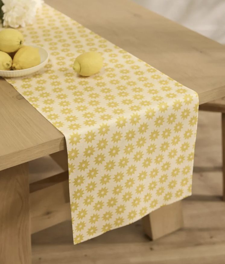 Sunny Sun Table Runner- Lg 16" x 120"