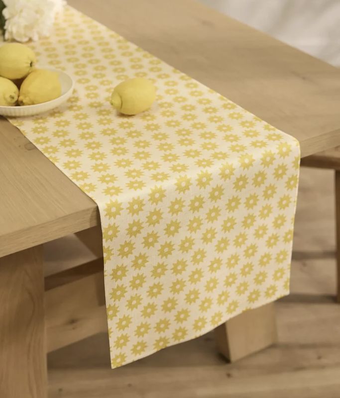 Sunny Sun Table Runner- Lg 16" x 120"