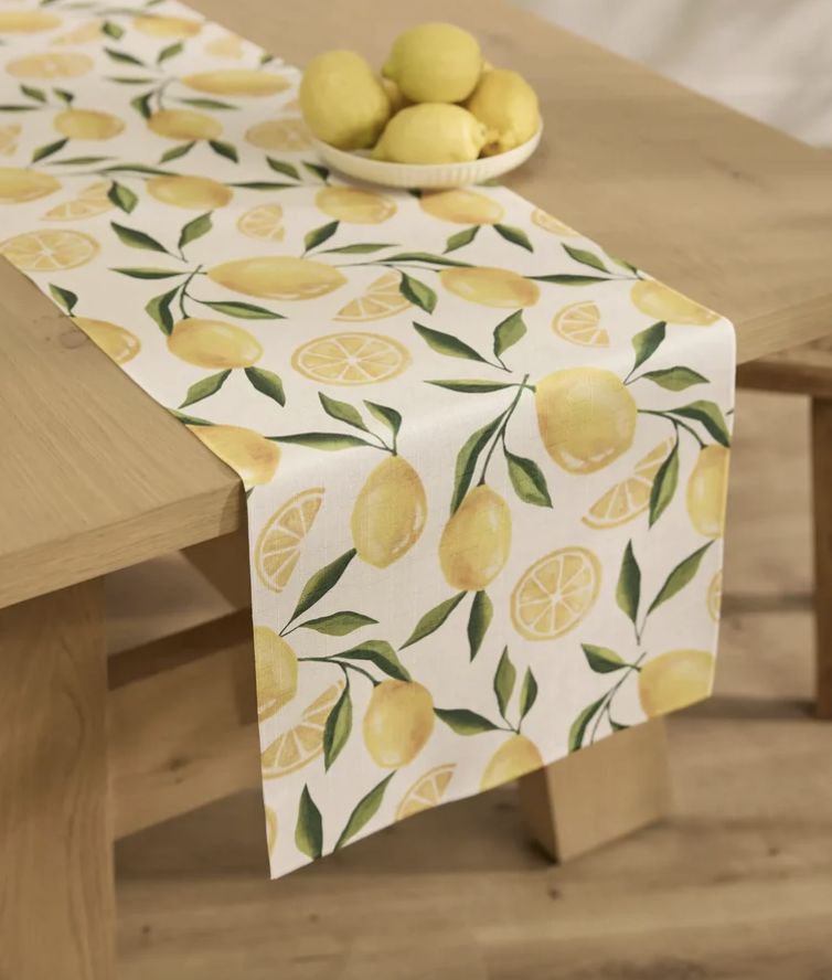 Limoncello Table Runner- Lg 16" x 120"