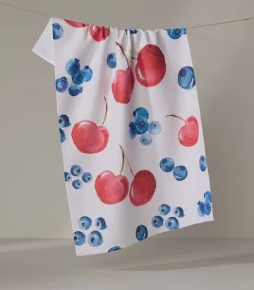 Cherry On Top Tea Towel
