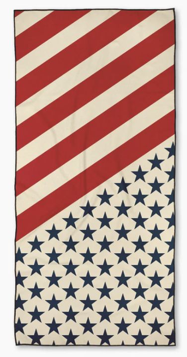 Split Horizon Beach Towel