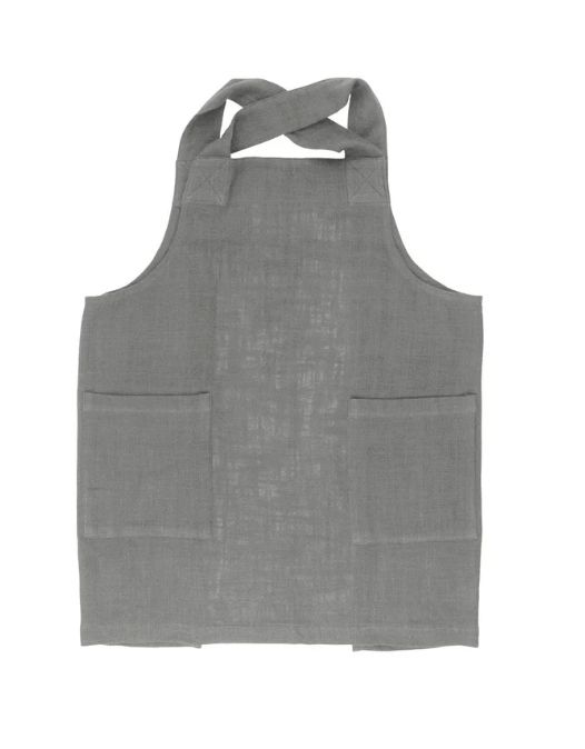 Baker's Smock Apron- Gray