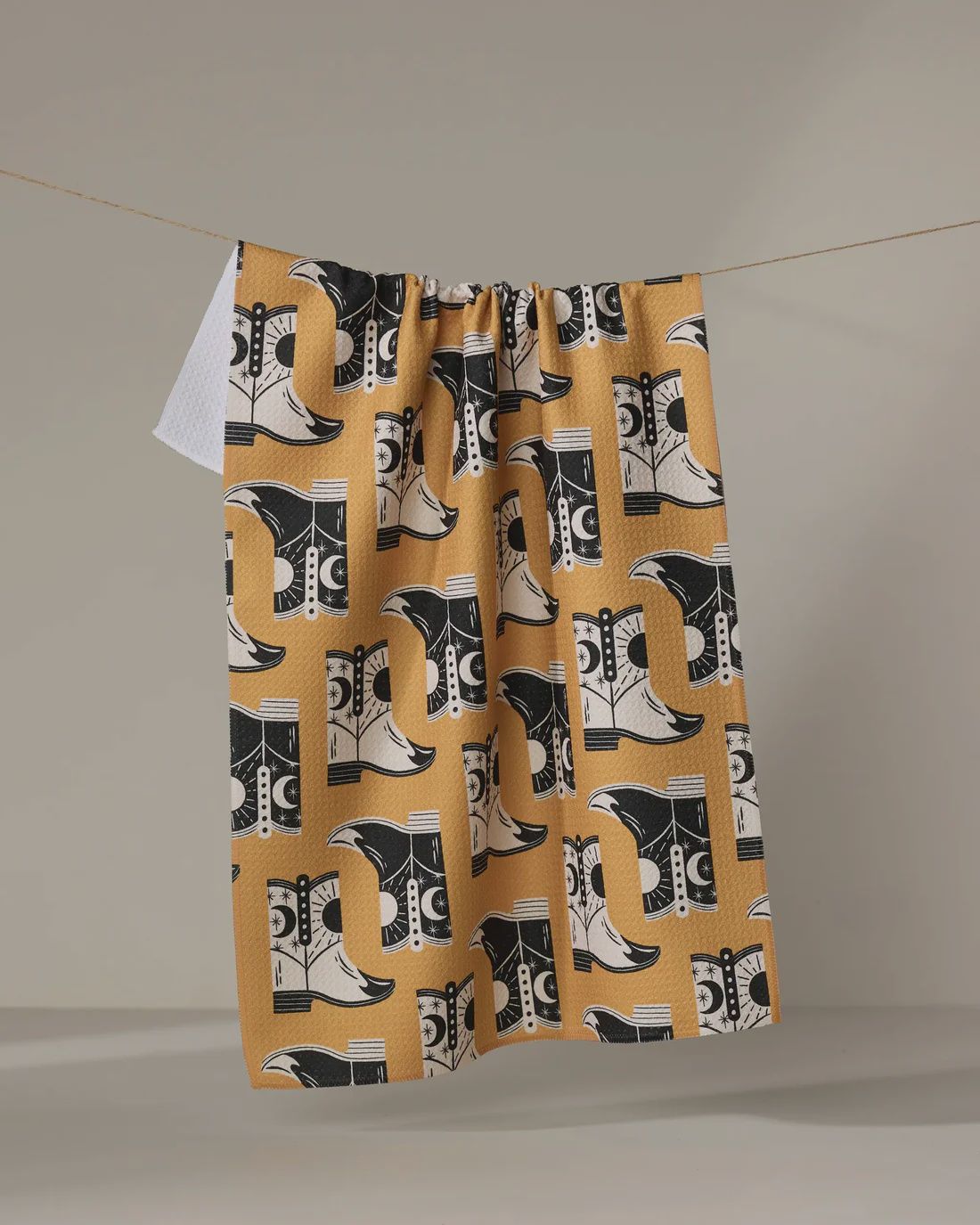 Cowboy Boots Quick Dry Kitchen Towel