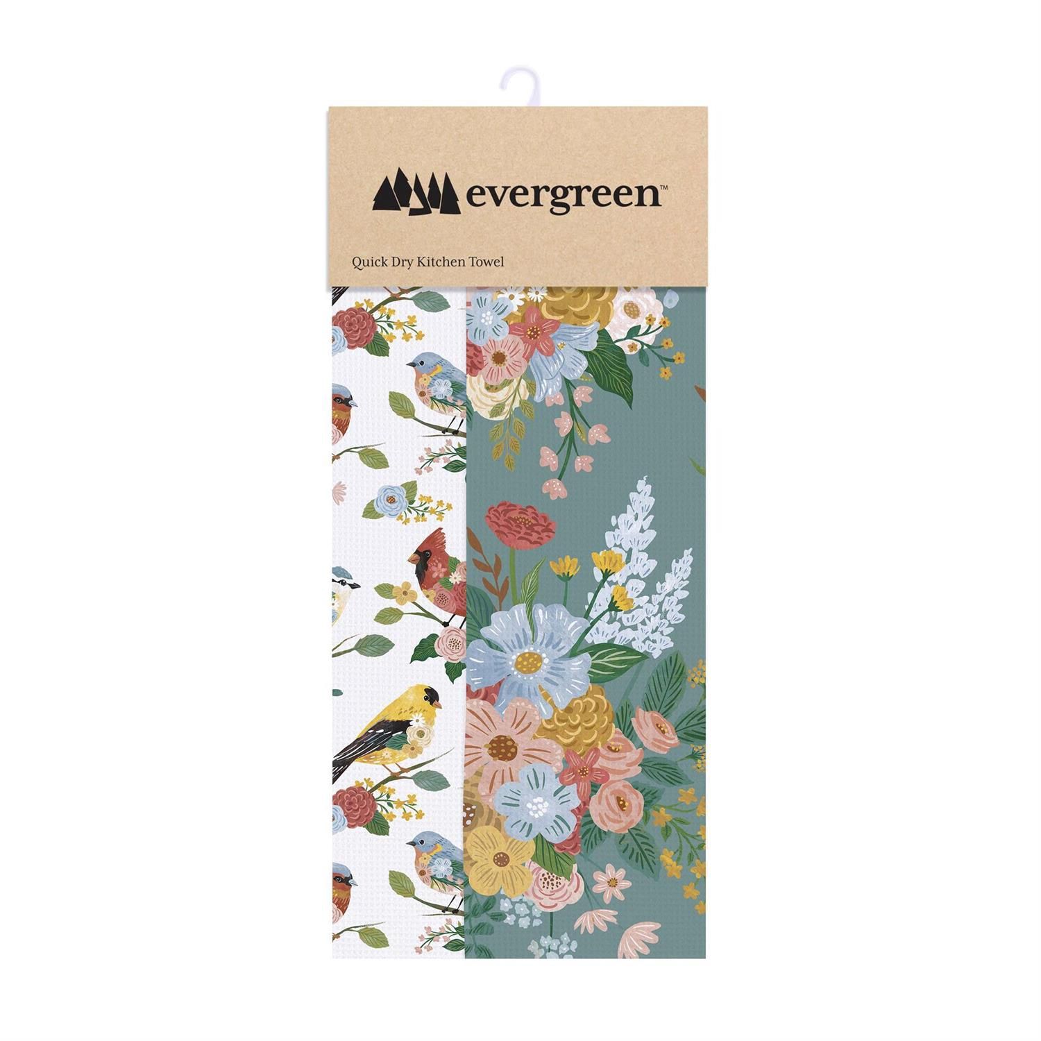 What She Shed - Birds Quick Dry Kitchen Towel