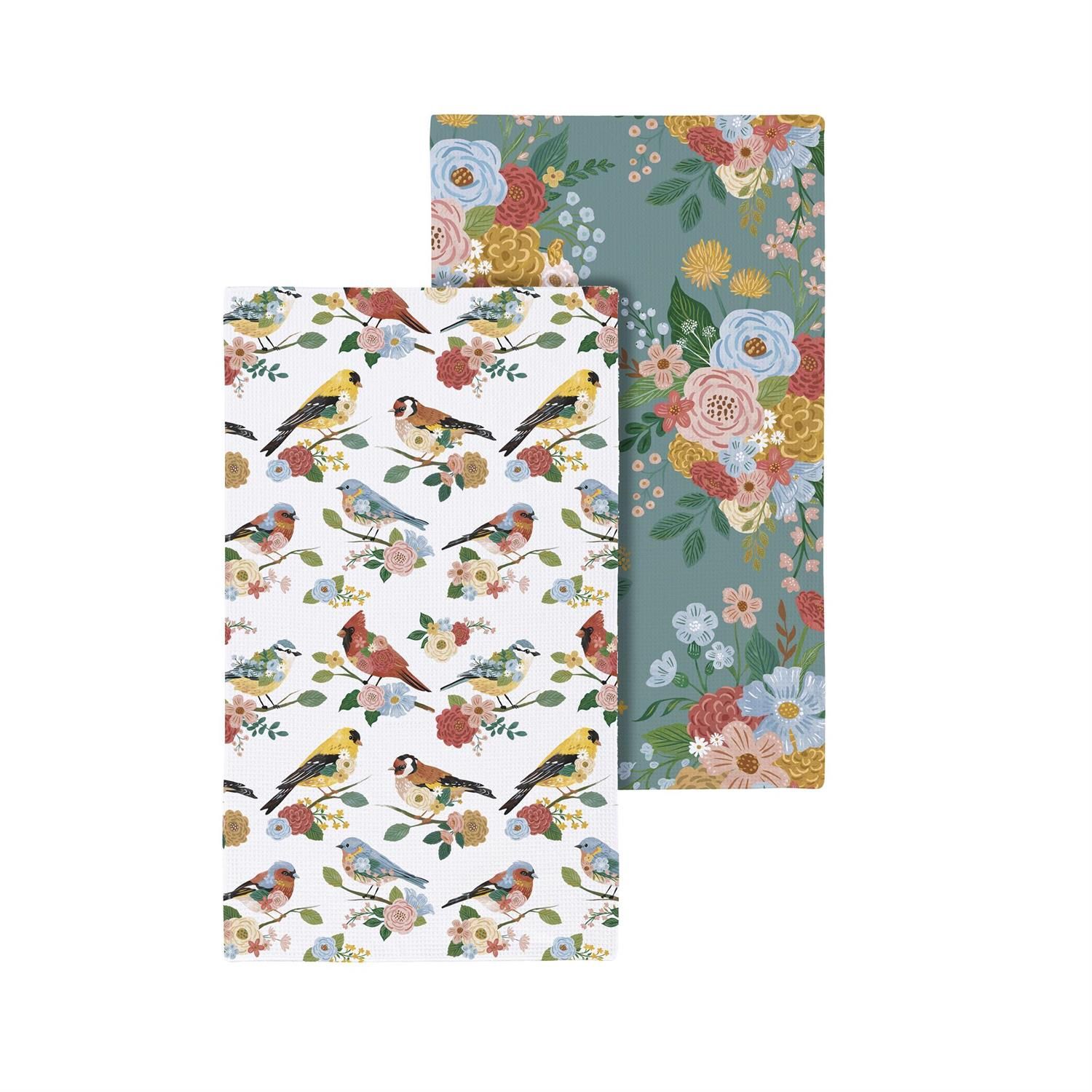 What She Shed - Birds Quick Dry Kitchen Towel