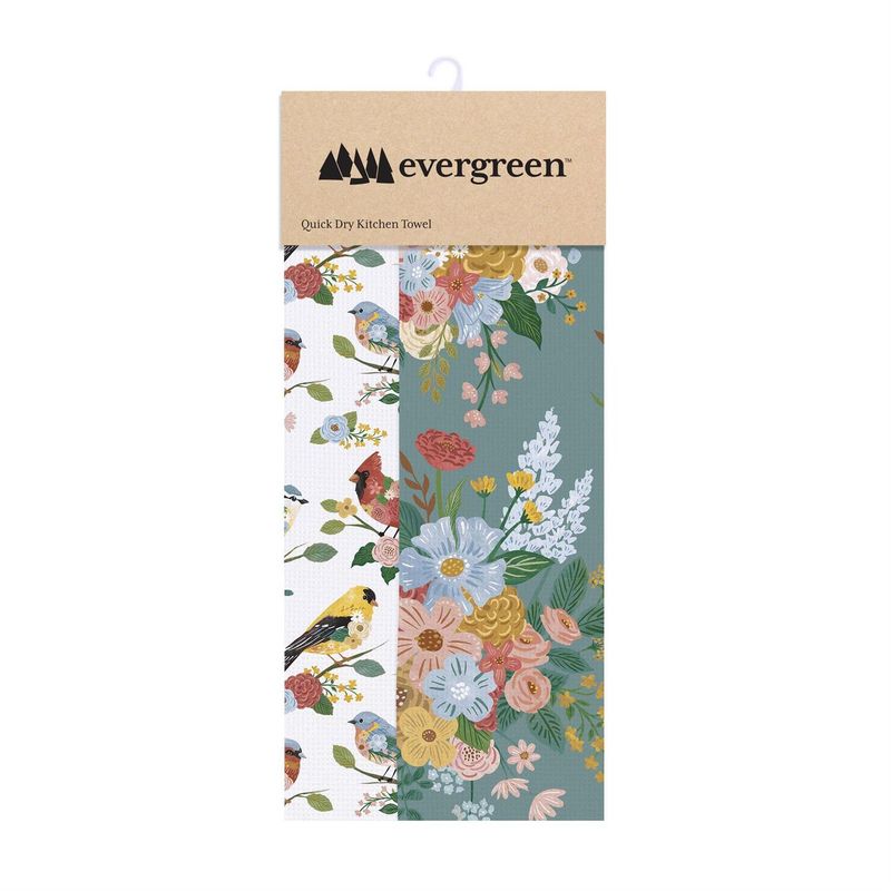 What She Shed - Birds Quick Dry Kitchen Towel