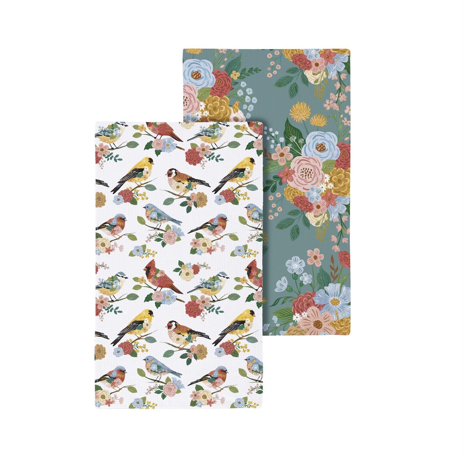 What She Shed - Birds Quick Dry Kitchen Towel