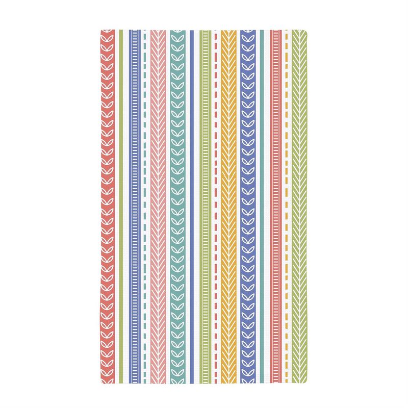 Block Florals Quick Dry Kitchen Towel