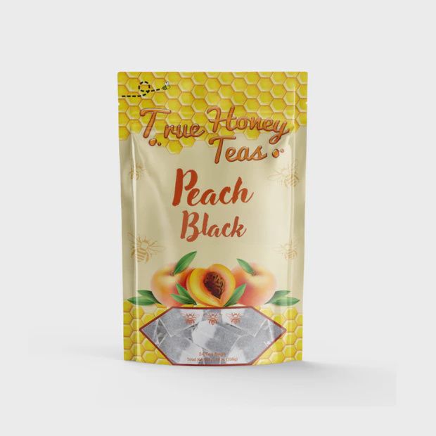 12 Pack Peach Black Tea