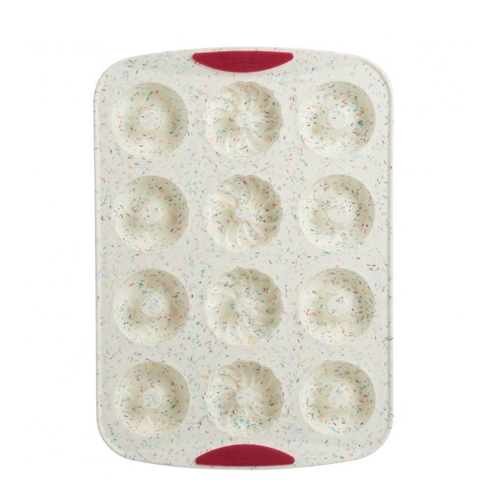 12 Donut Pan Confetti Silicone