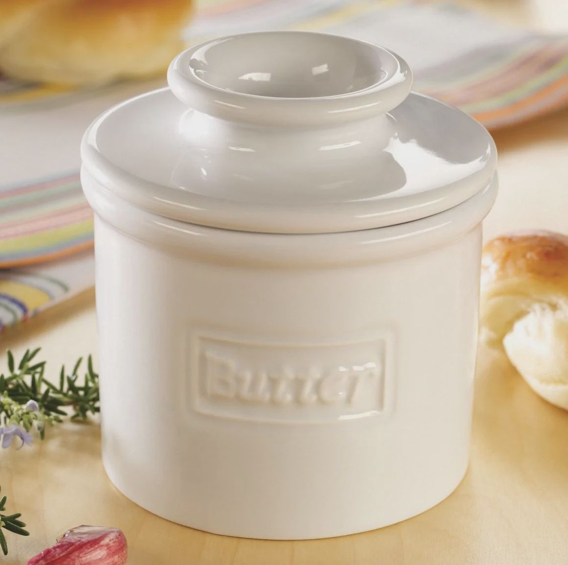 Cafe White Butter Bell