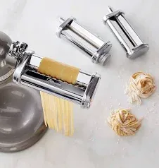 3 pc Pasta Roller and Cutter Set